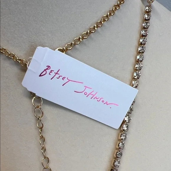 Betsey Johnson | Red Heart Necklace w/ Matching Earrings ♥️ - Picture 3 of 17